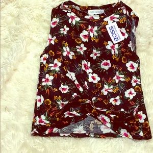 Floral not front top